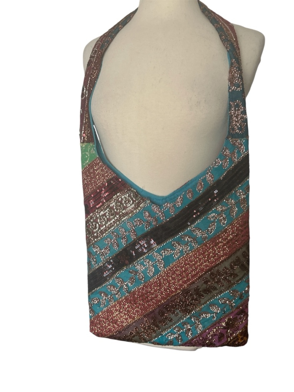 Embellished Bohemian  hippie BoHo Bag